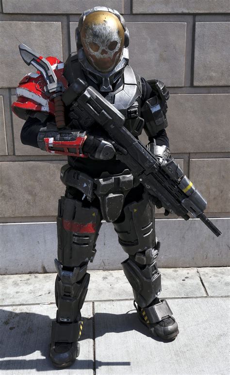 Emile-A239, as seen in the video game Halo: Reach | Halo cosplay, Halo reach, Halo armor