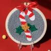 Christmas Punch Needle Kit Embroidery