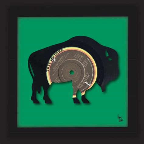 Buffalo Soldier - Bob Marley (1983) - Kenny Deane Vinyl Art