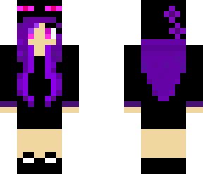 Enderman girl | Minecraft Skin