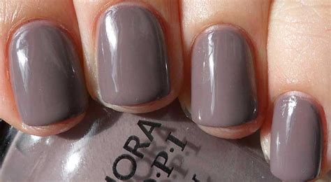 Grey Nail Polish- Matte, OPI, Dark, Light, Essie, Blue, Gunmetal & Ideas