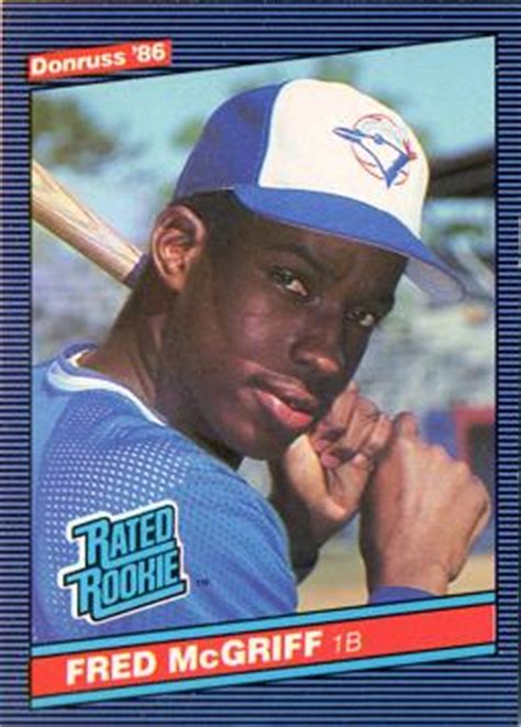 Fred McGriff Rookie Card