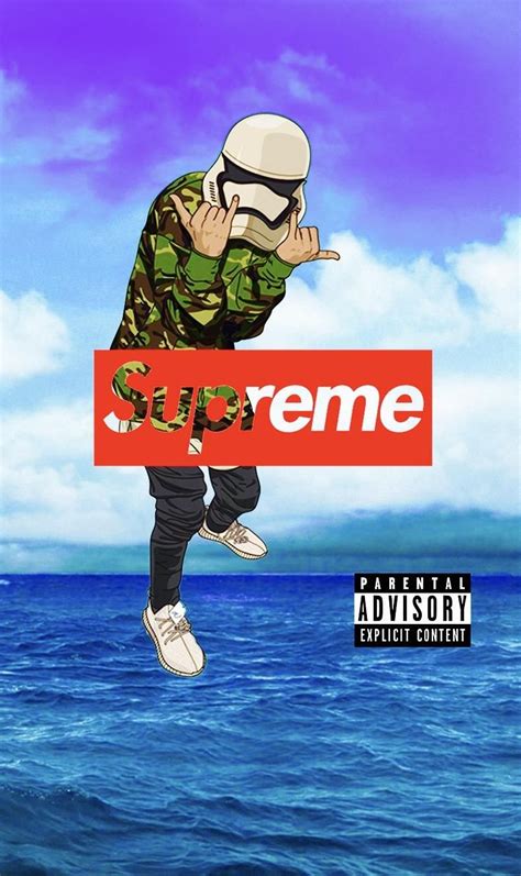 🔥 [10+] Supreme Cartoon Wallpapers | WallpaperSafari