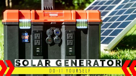 Diy Solar Generator Plans