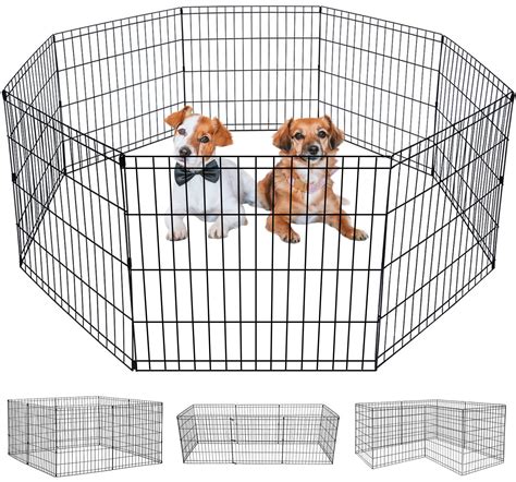 Buy BestPet Dog Pen Dog Playpen Puppy Pet Playpen 8 Panel Indoor ...