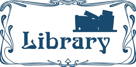 Free Library Sign Cliparts, Download Free Library Sign Cliparts png ...