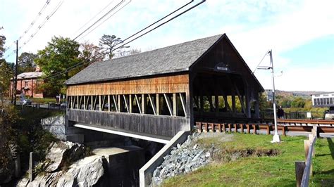 Quechee Covered Bridge Vermont - October 2019 - YouTube