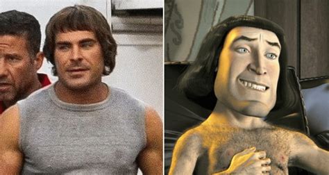 Twitter users have drawn comparisons between Zac Efron and Lord Farquaad from the Shrek ...