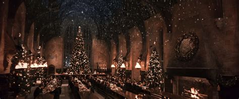 Download "A Magical Harry Potter Christmas" Wallpaper | Wallpapers.com