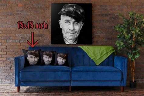 Ed Gein Couch Pillows 2-Sided Print 18x18inch | Etsy