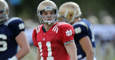 Relegated to a backup role, Notre Dame quarterback Tommy Rees will be ready if called upon