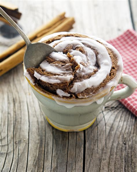 The Iron You: (Paleo) Cinnamon Roll In A Mug