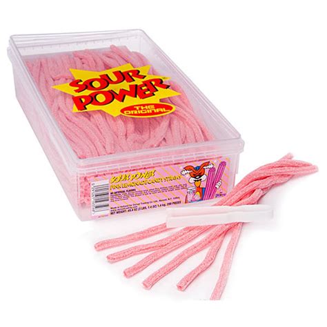 Watermelon Sour Power Straws 200CT. – BulkECandy.com/SnackerzInc.