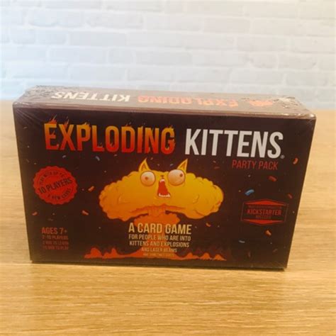 เกม Exploding Kittens Party Pack ของแท้ แมวระเบิดเล่นได้ 2-10 คน ภาค ...