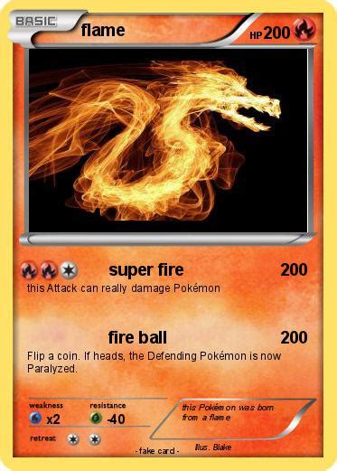 Pokémon flame 1483 1483 - super fire - My Pokemon Card