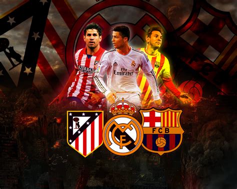 La Liga top 3 clubs wallpaper by RakaGFX on DeviantArt