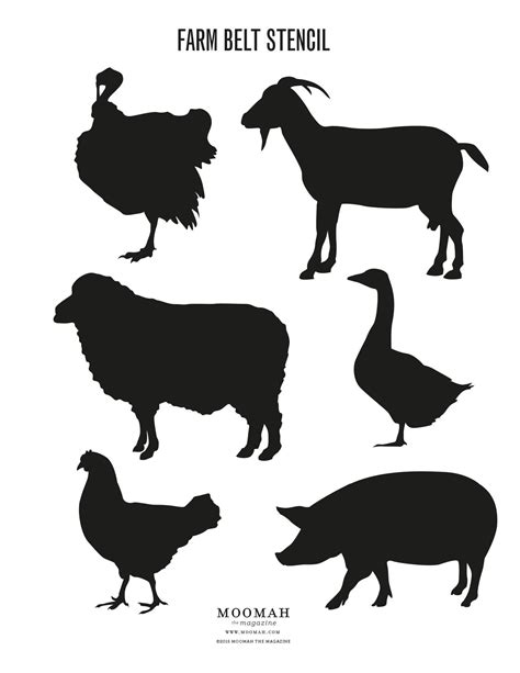 farm animal stencils free - Google Search Silhouette Images, Animal Silhouette, Silhouette ...