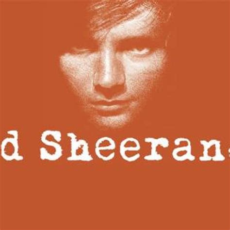 Ed Sheeran A Team Album Cover