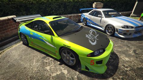 Brian's Mitsubishi Eclipse GS 1995 (Fast & Furious) [Add-On] - GTA5-Mods.com