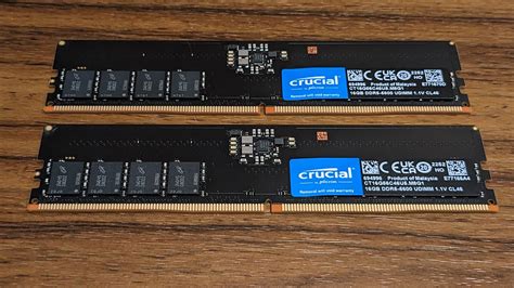 Crucial 32GB (2x 16GB) DDR5 5600MHz memory kit review | PC Gamer