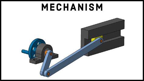 Draw A Slider Crank Quick Return Mechanism