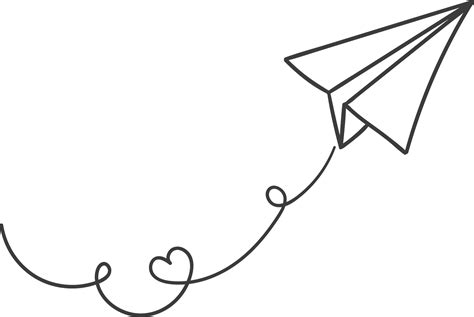 Paper Airplane Drawing Tumblr | Free download on ClipArtMag