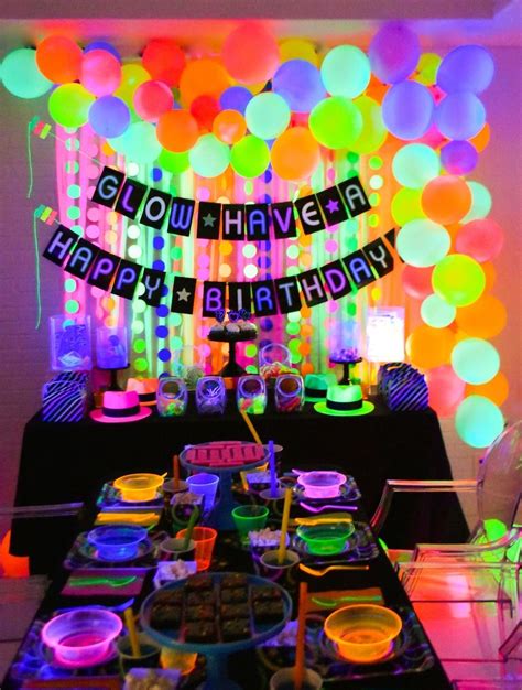 20 Neon Birthday Party Ideas Pinterest – PICS AESTHETIC