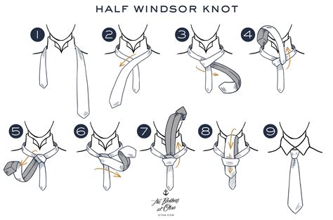 How To Tie A Tie Half Windsor Knot - Ideas of Europedias