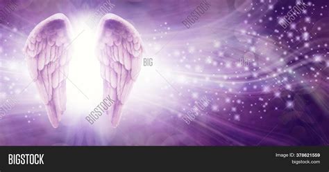 Purple Sparkle Angel Image & Photo (Free Trial) | Bigstock