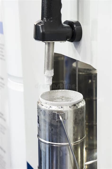 Liquid Nitrogen Generator ; Stock Photo - Image of frozen, biology: 129342436