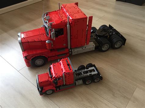 LEGO MOC US Semi Truck by Lucioswitch81 | Rebrickable - Build with LEGO