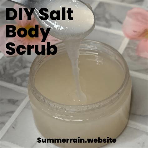 Sea Salt Body Scrub - Summer Rain