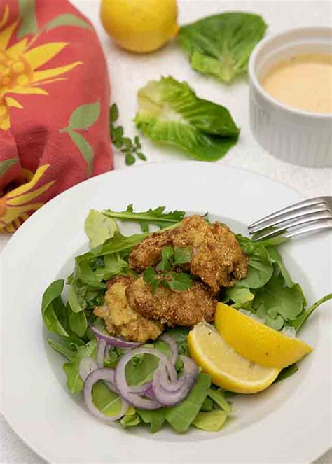 New Orleans Fried Oyster Salad – Art of Natural Living