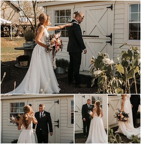 Emily and Derek's 'Rustic Romance' Fall Farm Wedding by Tori Kelner ...