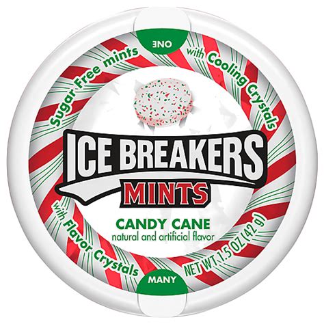 Ice Breaker Candy Cane Mints | Seasonal Candy | Green Way Markets