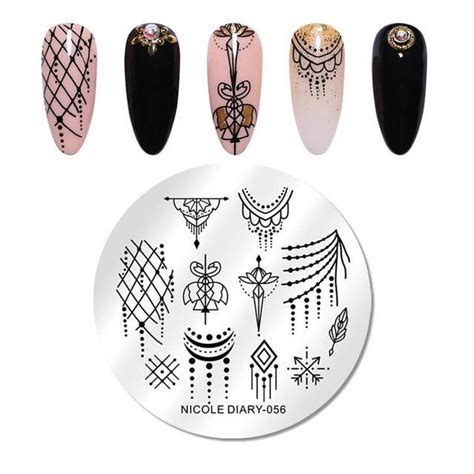 Nail Art Stencils – Sugar & Cotton