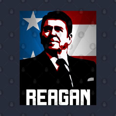 Ronald "the Gipper" Reagan No. 40 U.S. President - Reagan - T-Shirt | TeePublic