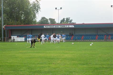 Football Grounds visited by Richard Bysouth: Potters Bar Town FC