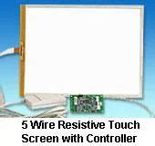 5 Wire Resistive Touch Screen at best price in Pimpri Chinchwad by Soft Touch Technologies | ID ...
