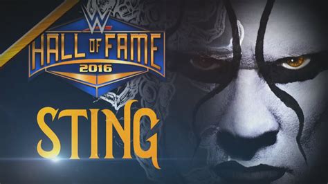 Sting joins the WWE Hall of Fame Class of 2016: Raw, January 11, 2016 ...