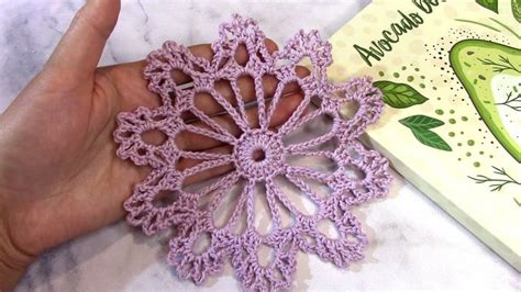 Crochet doily tutorial for beginners | Crochet doilies, Crochet, Doilies