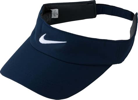 Amazon.com: Nike Golf Tech Visor (College Navy/White) : Clothing, Shoes ...