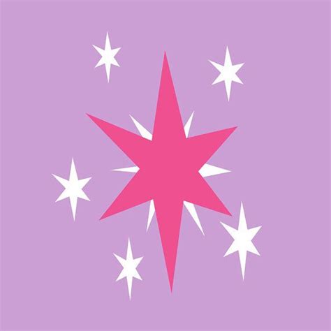 Twilight Sparkle Cutie Mark Vector