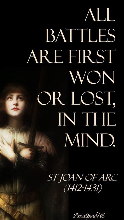 St Joan Of Arc Quotes - ShortQuotes.cc