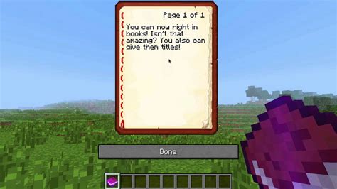 Book And Quill Recipe Minecraft Pe | Dandk Organizer