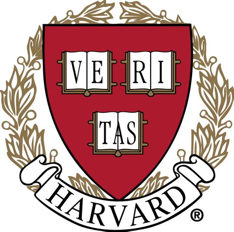 Harvard Crimson Logo Primary Logo (1971-2002) - Veritas Seal. The institutional seal was used to ...