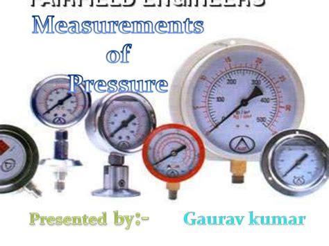 Pressure measuring devices