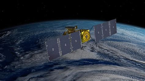 SWOT Satellite With Solar Arrays in Full View (Illustration) | NASA Jet ...