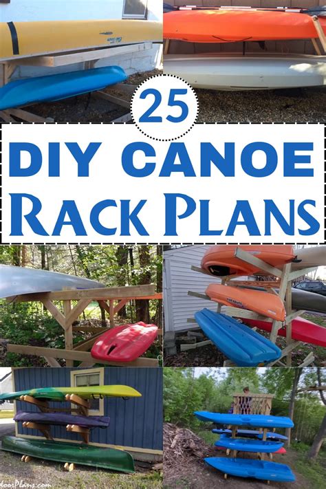 25 DIY Canoe Rack Plans For Campers - Craftsy