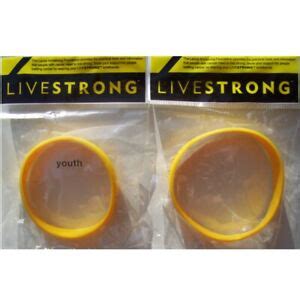 LANCE ARMSTRONG LIVESTRONG YELLOW WRISTBAND NEW YOUTH & ADULT | eBay